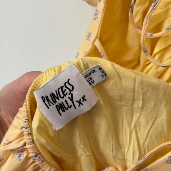 Princess Polly Dani Yellow Floral Dress - Picture 3 of 4